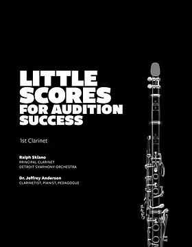Little Scores for Audition Success book cover